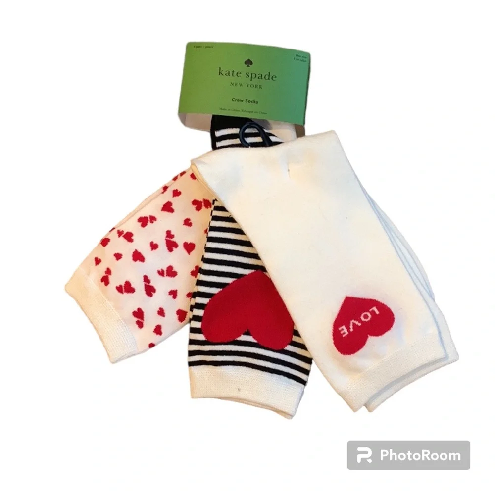 Kate Spade New York Women's 3Pack Sock Set - Head over Heels